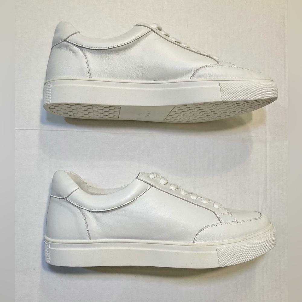 Birdies Size 9 The Cardinal Leather Sneaker in White - Picture 4 of 10